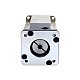HEG Series Helical Gearbox Gear Ratio 50:1 Backlash 5arc-min for Nema 17 Stepper Motor - HEG17-G50 | StepperOnline AU