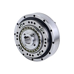 HHT Series Double Hub Harmonic Drive Gearbox Φ90mm Ratio 100:1 Backlash 20arcsec 14mm Input Diameter