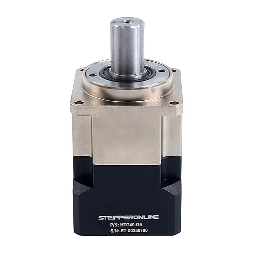HTG Series 42mm 5:1 Helical Planetary Gearbox Backlash 3arcmin for Servo Motors IP65 - HTG40-G5 | StepperOnline AU
