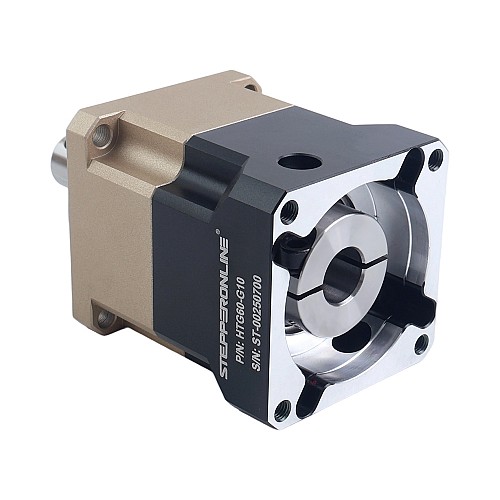 HTG Series 60mm 10:1 Helical Planetary Gearbox Backlash 3arcmin for Servo Motors IP65 - HTG60-G10 | StepperOnline AU