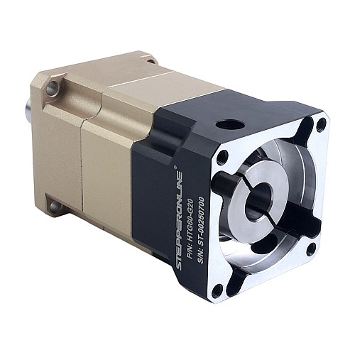 HTG Series 60mm 20:1 Helical Planetary Gearbox Backlash 5arcmin for Servo Motors IP65 - HTG60-G20 | StepperOnline AU