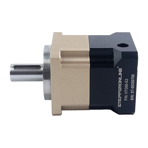 HTG Series 60mm 3:1 Helical Planetary Gearbox Backlash 3arcmin for Servo Motors IP65 - HTG60-G3 | StepperOnline AU