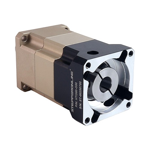 HTG Series 60mm 50:1 Helical Planetary Gearbox Backlash 5arcmin for Servo Motors IP65 - HTG60-G50 | StepperOnline AU