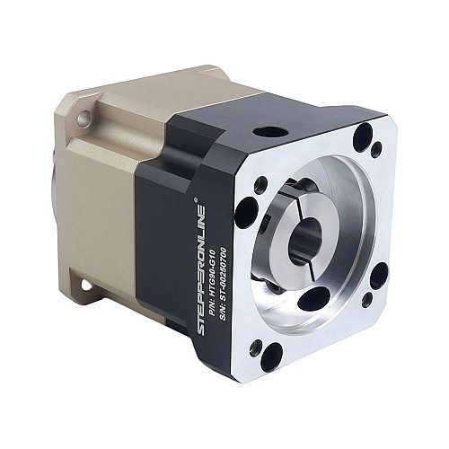 HTG Series 90mm 10:1 Helical Planetary Gearbox Backlash 3arcmin for Servo Motors IP65 - HTG90-G10 | StepperOnline AU