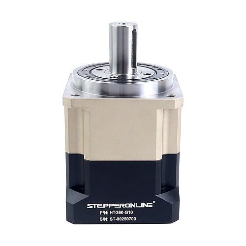 HTG Series 90mm 10:1 Helical Planetary Gearbox Backlash 3arcmin for Servo Motors IP65 - HTG90-G10 | StepperOnline AU