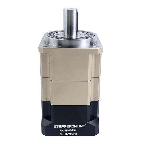 HTG Series 90mm 100:1 Helical Planetary Gearbox Backlash 5arcmin for Servo Motors IP65 - HTG90-G100 | StepperOnline AU