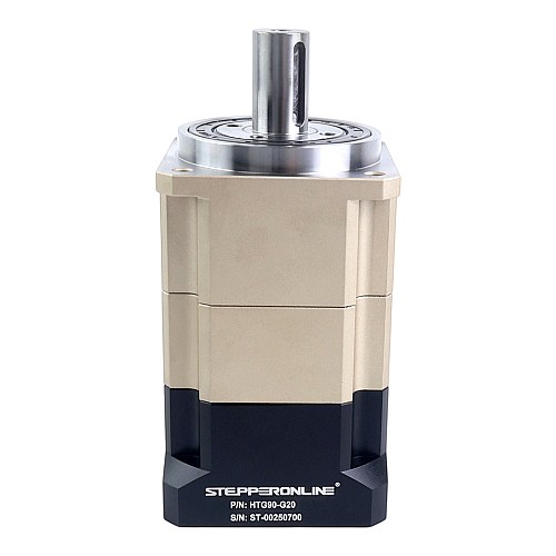 HTG Series 90mm 20:1 Helical Planetary Gearbox Backlash 5arcmin for Servo Motors IP65 - HTG90-G20 | StepperOnline AU