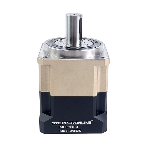 HTG Series 90mm 3:1 Helical Planetary Gearbox Backlash 3arcmin for Servo Motors IP65 - HTG90-G3 | StepperOnline AU