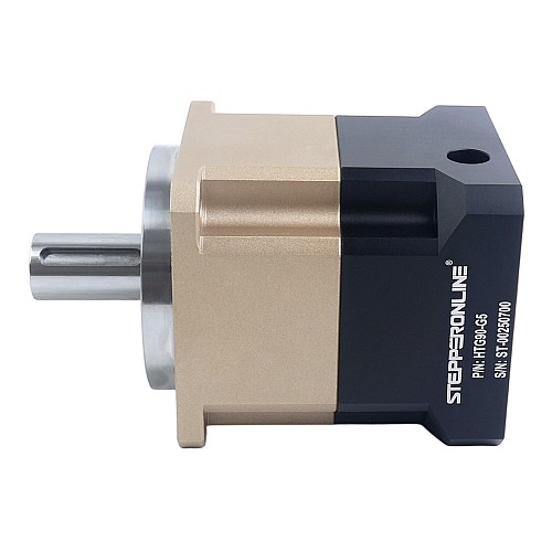HTG Series 90mm 5:1 Helical Planetary Gearbox Backlash 3arcmin for Servo Motors IP65 - HTG90-G5 | StepperOnline AU
