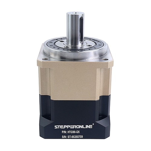 HTG Series 90mm 5:1 Helical Planetary Gearbox Backlash 3arcmin for Servo Motors IP65 - HTG90-G5 | StepperOnline AU