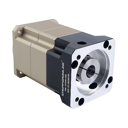 HTG Series 90mm 50:1 Helical Planetary Gearbox Backlash 5arcmin for Servo Motors IP65 - HTG90-G50 | StepperOnline AU