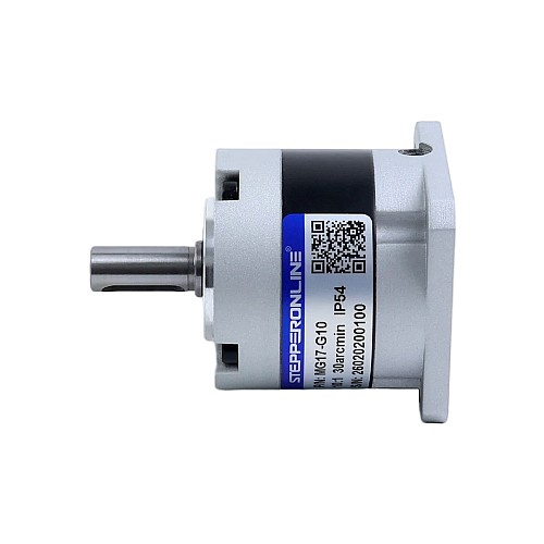 MG Series Planetary Gearbox Gear Ratio 10:1 Backlash 30arc-min for Nema 17 Stepper Motor - MG17-G10 | StepperOnline AU