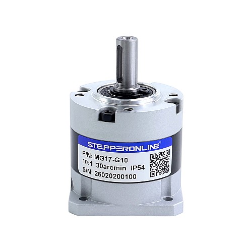 MG Series Planetary Gearbox Gear Ratio 10:1 Backlash 30arc-min for Nema 17 Stepper Motor - MG17-G10 | StepperOnline AU