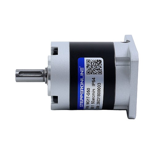 MG Series Planetary Gearbox Gear Ratio 50:1 Backlash 45arc-min for Nema 17 Stepper Motor - MG17-G50 | StepperOnline AU