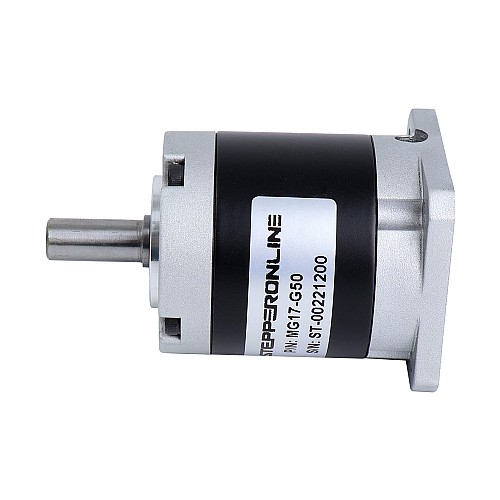MG Series Planetary Gearbox Gear Ratio 50:1 Backlash 45arc-min for Nema 17 Stepper Motor - MG17-G50 | StepperOnline AU