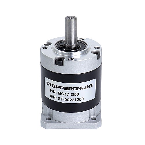 MG Series Planetary Gearbox Gear Ratio 50:1 Backlash 45arc-min for Nema 17 Stepper Motor - MG17-G50 | StepperOnline AU