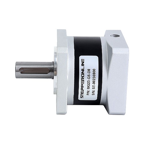 MG Series Planetary Gearbox Gear Ratio 5:1 Backlash 30arc-min for 8mm Shaft Nema 23 Stepper Motor - MG23-G5-D8 | StepperOnline AU
