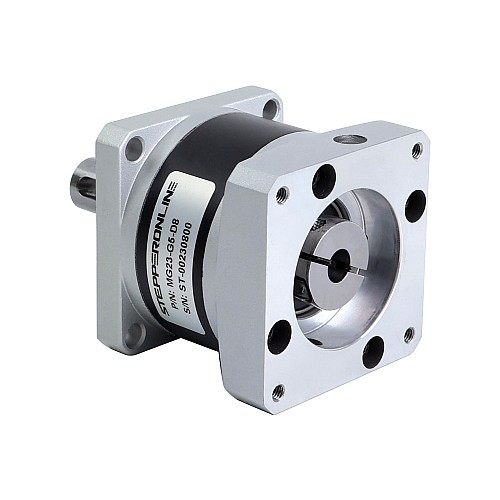 MG Series Planetary Gearbox Gear Ratio 5:1 Backlash 30arc-min for 8mm Shaft Nema 23 Stepper Motor - MG23-G5-D8 | StepperOnline AU