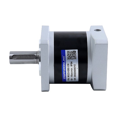 MG Series Planetary Gearbox Gear Ratio 50:1 Backlash 45arc-min for 8mm Shaft Nema 23 Stepper Motor - MG23-G50-D8 | StepperOnline AU