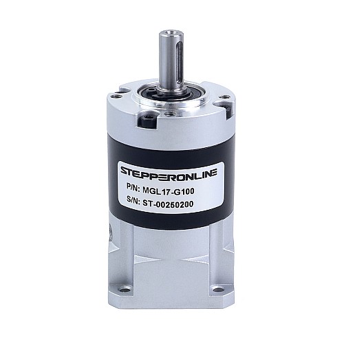 MGL Series Planetary Gearbox Gear Ratio 100:1 Backlash 45arc-min for 5mm Shaft Standard Nema 17 Stepper Motor - MGL17-G100 | StepperOnline AU