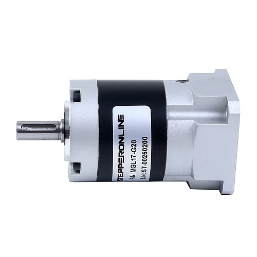 MGL Series Planetary Gearbox Gear Ratio 20:1 Backlash 45arc-min for 5mm Shaft Standard Nema 17 Stepper Motor - MGL17-G20 | StepperOnline AU