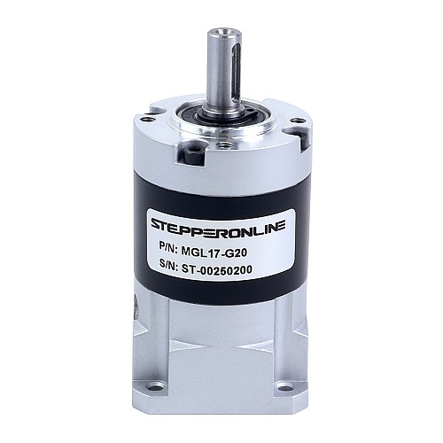 MGL Series Planetary Gearbox Gear Ratio 20:1 Backlash 45arc-min for 5mm Shaft Standard Nema 17 Stepper Motor - MGL17-G20 | StepperOnline AU