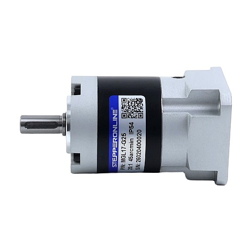 MGL Series Planetary Gearbox Gear Ratio 25:1 Backlash 45arc-min for 5mm Shaft Standard Nema 17 Stepper Motor - MGL17-G25 | StepperOnline AU