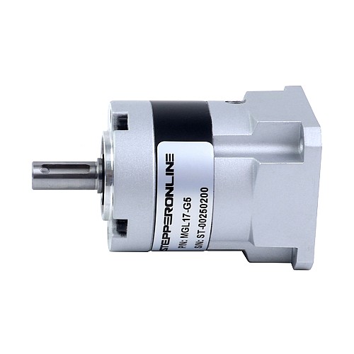 MGL Series Planetary Gearbox Gear Ratio 5:1 Backlash 30arc-min for 5mm Shaft Standard Nema 17 Stepper Motor - MGL17-G5 | StepperOnline AU