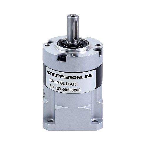 MGL Series Planetary Gearbox Gear Ratio 5:1 Backlash 30arc-min for 5mm Shaft Standard Nema 17 Stepper Motor - MGL17-G5 | StepperOnline AU