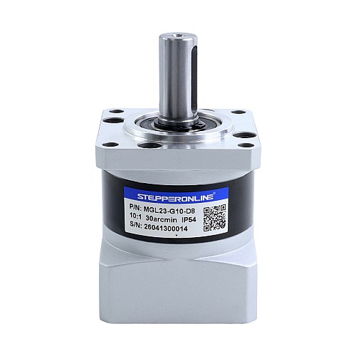 MGL Series Planetary Gearbox Gear Ratio 10:1 Backlash 30arc-min for 8mm Shaft Standard Nema 23 Stepper Motor - MGL23-G10-D8 | StepperOnline AU