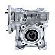 MRVR040 Worm Drive Gearbox 50:1 Ratio Φ11mm Input Shaft with 63B14 Motor Input Flange - MRVR040DB3-G50-D11 | StepperOnline AU