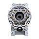 MRVR040 Worm Drive Gearbox 50:1 Ratio Φ11mm Input Shaft with 63B14 Motor Input Flange - MRVR040DB3-G50-D11 | StepperOnline AU