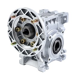 MRVR040 Worm Drive Gearbox 50:1 Ratio Φ14mm Input Shaft with 71B14 Motor Input Flange