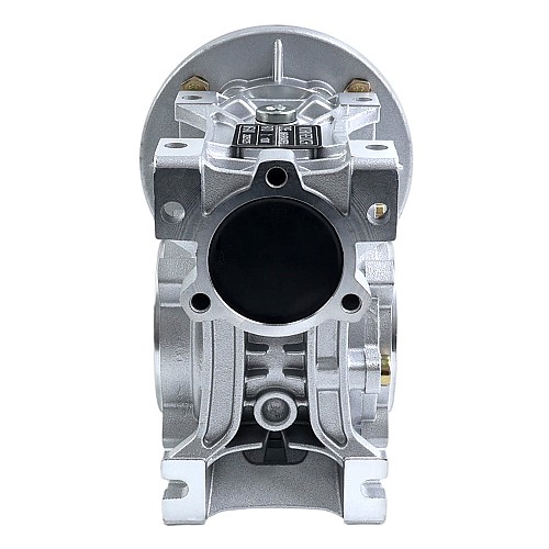 MRVR040 Worm Drive Gearbox 50:1 Ratio Φ14mm Input Shaft with 71B14 Motor Input Flange - MRVR040FB3-G50-D14 | StepperOnline AU