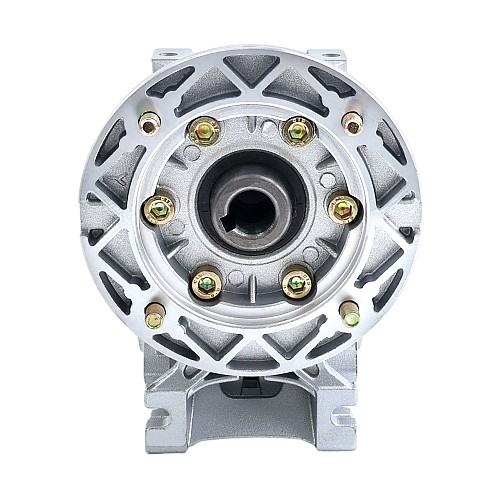 MRVR040 Worm Drive Gearbox 50:1 Ratio Φ14mm Input Shaft with 71B14 Motor Input Flange - MRVR040FB3-G50-D14 | StepperOnline AU