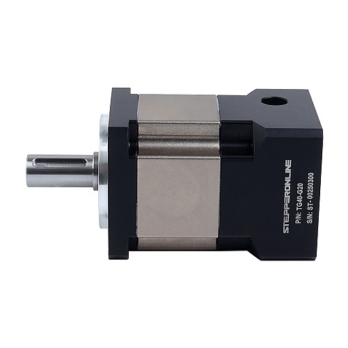 TG Series 40mm 20:1 Planetary Gearbox Backlash 20arc-min for Servo Motors - TG40-G20 | StepperOnline AU