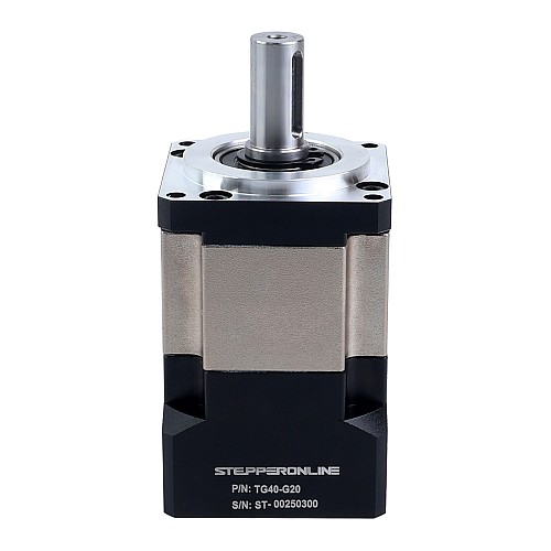 TG Series 40mm 20:1 Planetary Gearbox Backlash 20arc-min for Servo Motors - TG40-G20 | StepperOnline AU
