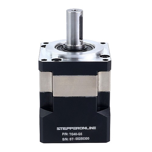 TG Series 40mm 5:1 Planetary Gearbox Backlash 15arc-min for Servo Motors - TG40-G5 | StepperOnline AU