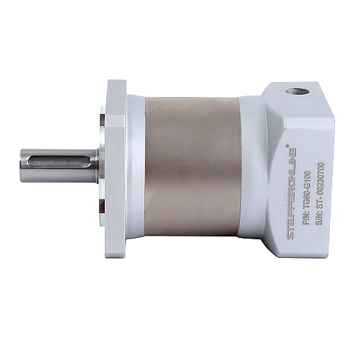 TG Series 60mm 100:1 Planetary Gearbox Backlash 15arc-min for Servo Motors - TG60-G100 | StepperOnline AU