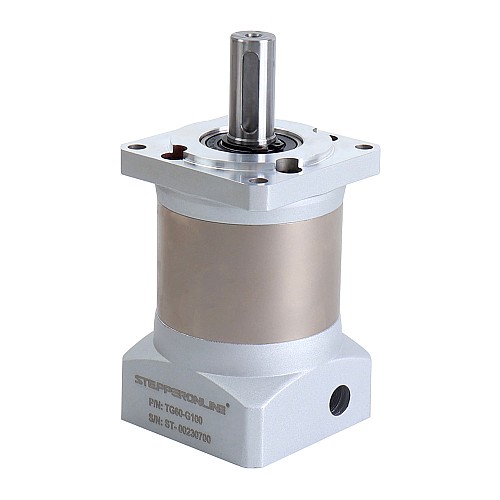 TG Series 60mm 100:1 Planetary Gearbox Backlash 15arc-min for Servo Motors - TG60-G100 | StepperOnline AU