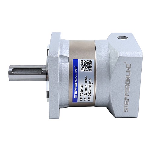 TG Series 60mm 3:1 Planetary Gearbox Backlash 10arc-min for Servo Motors - TG60-G3 | StepperOnline AU