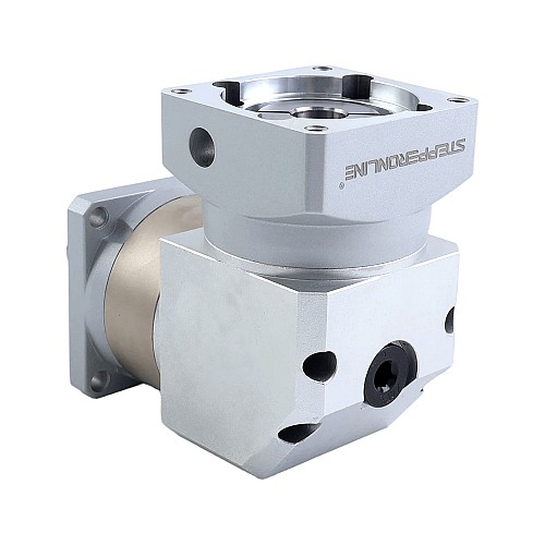 RTG Series 60mm 10:1 Right Angle Planetary Gearbox Backlash 10arc-min for Servo Motors - RTG60-G10 | StepperOnline AU