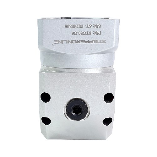 RTG Series 60mm 5:1 Right Angle Planetary Gearbox Backlash 10arc-min for Servo Motors - RTG60-G5 | StepperOnline AU