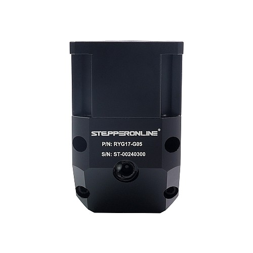 RYG Series Right Angle Planetary Gearbox Gear Ratio 5:1 Backlash 15arc-min for Nema 17 Stepper Motor - RYG17-G05 | StepperOnline AU