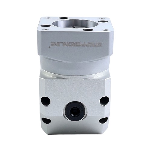 RYG Series Right Angle Planetary Gearbox Gear Ratio 10:1 Backlash 10arc-min for Nema 23 Stepper Motor - RYG23-G10-D8 | StepperOnline AU