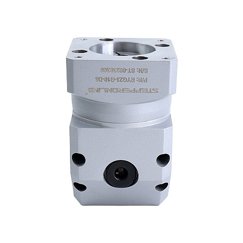 RYG Series Right Angle Planetary Gearbox Gear Ratio 10:1 Backlash 10arc-min for Nema 23 Stepper Motor - RYG23-G10-D8 | StepperOnline AU