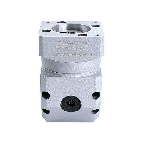RYG Series Right Angle Planetary Gearbox Gear Ratio 20:1 Backlash 15arc-min for Nema 23 Stepper Motor - RYG23-G20-D8 | StepperOnline AU