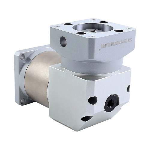 RYG Series Right Angle Planetary Gearbox Gear Ratio 20:1 Backlash 15arc-min for Nema 23 Stepper Motor - RYG23-G20-D8 | StepperOnline AU