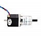 Nema 11 Stepper L=31mm w/ Rear Shaft & Gear Ratio 14:1 Planetary Gearbox - 11HS12-0674D-PG14 | StepperOnline AU