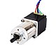 Nema 11 Stepper L=31mm w/ Rear Shaft & Gear Ratio 14:1 Planetary Gearbox - 11HS12-0674D-PG14 | StepperOnline AU